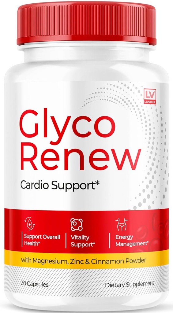 LIVORKA Glyco Renew - Glyco Renew Blood サポート、GlycoRenew Blood Support、Glyco Renew Blood Support Pills、Ripped Glyco Renew Blood Support、Glyco Renew Pills、Glyco Renew Supplement、30カプセル
