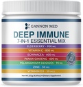 Ultimate Defense Immunity Vitamins for Adults and Kids — Immune Defense Capsules with Elderberry, Vitamin C, Echinacea, Garlic, Panax Ginseng and Zinc — 120 Caps (8.8 Oz Powder)