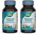 Nature's Way Garlicin Cardio Premium Herbal Healthy Circulation Support* 350mg/サービング90錠