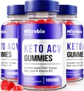 NutraRize(MicroBio Keto ACV Gummies、Keto + ACV Supplement、All Natural Micro Bio、Apple Cider Vinegarのレビュー(180グミー)