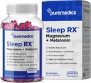 Sleep Gummy、Calm + Sleep Support、2mg Melatonin、L-Theanine、Chamomile、Lemon Balm、パッションフラワー、Gentle Sleep Aid、Strawberry 60カウント