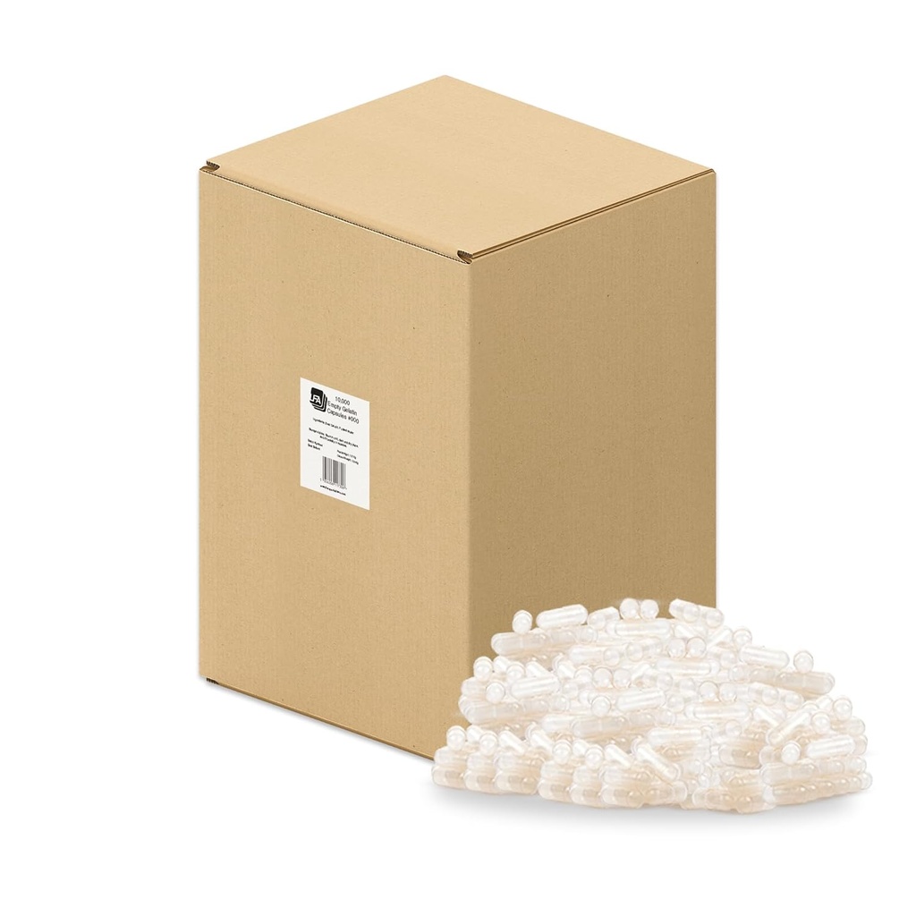 サイズ000の空のカプセル - 10000の計算のバルクゼラチンのカプセルの空 - 000は満たされたカプセルに加わります - カプセルの充填機のためのPillのカプセルの空 - 証明されたハラールのビーフのゲルの帽子