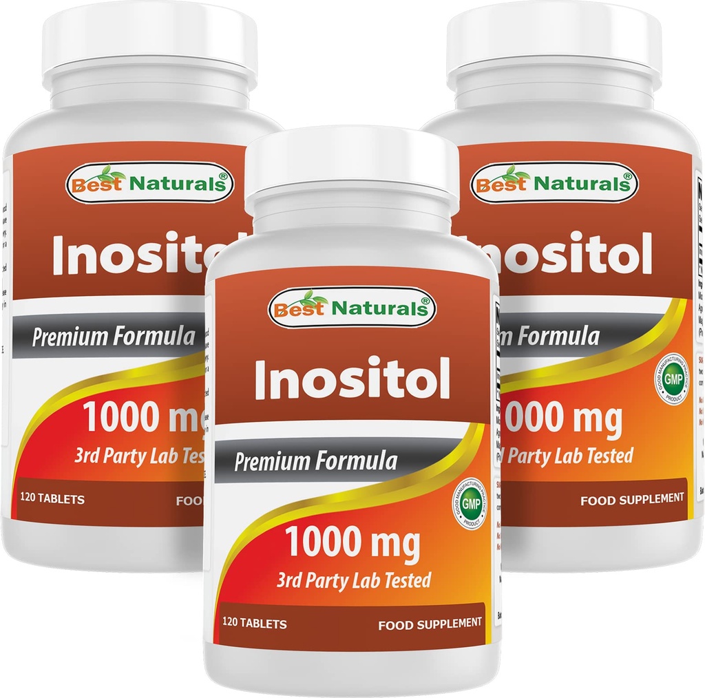 ベストナチュラルイノシトール1000mg 120錠(120カウント)(120カウント)(120カウント))
