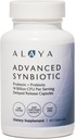 Alaya Naturals Advanced Synbiotic - Probiotic + Prebiotic - 14 Billion CFU Delayed Release Probiotic Supplement with Prebiotics from Sunfiber®、およびGut Lining IntegrityのLグルタミン - 60カプセル