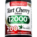 FITO MEDIC'S Lab | タルトチェリーカプセル |200カプセル |12000mg | タルトチェリーエキス | チェリーエキス | 濃縮エキス | 紫外線吸収