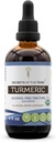 ターメリック USDA オーガニック アルコールフリー エキス、ターメリック (Curcuma Longa) ドライ ルーツ チンチ サプリメント (4 FL OZ)