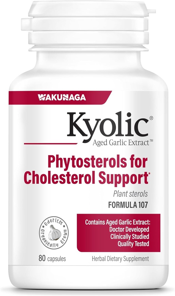 方式 107はニンニクのエキスのPhytosterols 240のカプセルを老化させました