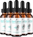 ZenCortex Tinnitus Ear Drops - ZenCortex 24, ZenCortex Liquid Drops, ZenCortexのレビュー, ZenCortex 耳の救済のためのドロップ (5 パック - 5 ヶ月の供給)