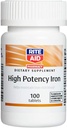 Rite Aid High Potency Iron Tablets - 100 Count