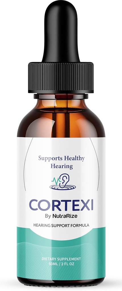 Cortexiドロップ、Cortexi補聴器サポートドロップ - 耳の健康のための高度な式、Cortexinドロップ、Cortexi 24, サプリメントドロップ最大強度、Cortexiレビュー(30サービング)