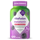 Vitafusionの余分強さのMelatoninのガミーのビタミン、5mg、120のctのガミー