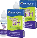 ALKAZONEはあなたのpHの酸化防止剤のアルカリのミネラル ブースター及び補足(2パック)のバランスをとります