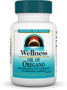 Source Naturals Wellness Oil of Oregano - Standardized to 70% Carvacrol - 30 Vegetarian Capsules