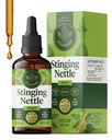 HERBAMAMA Stinginging Nettle Tincture - Nettle Root Extract - Non-GMO、アルコール&砂糖フリーUrtica Dioicaサプリメント - 84日の供給 - ビーガン尿路サポート