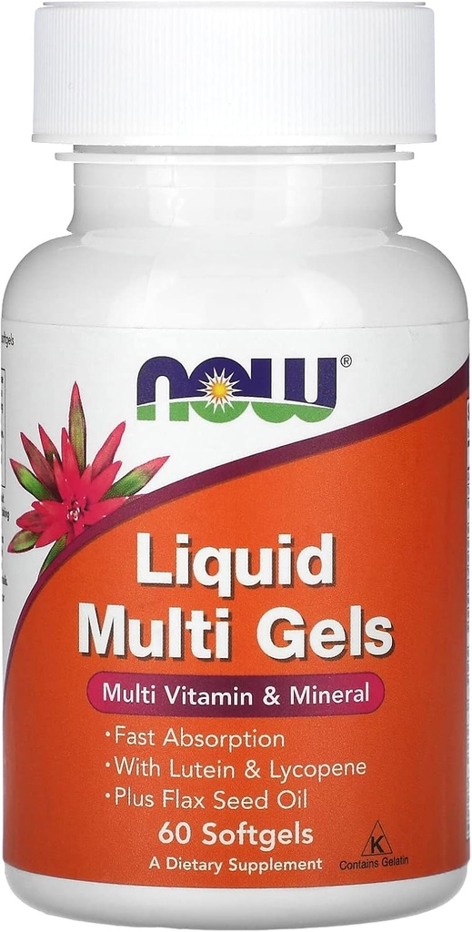今食糧液体の多Softgels 60のSgels