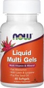 今食糧液体の多Softgels 60のSgels