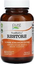 PURE ESSENCE LABS Restore Probiotic Supplement 30 Billion CFU - 男性と女性のためのプロバイオティクス - 免疫サポートと消化の健康のための12の緊張 - 便秘の救済のための自然なサポート(60キャップ)