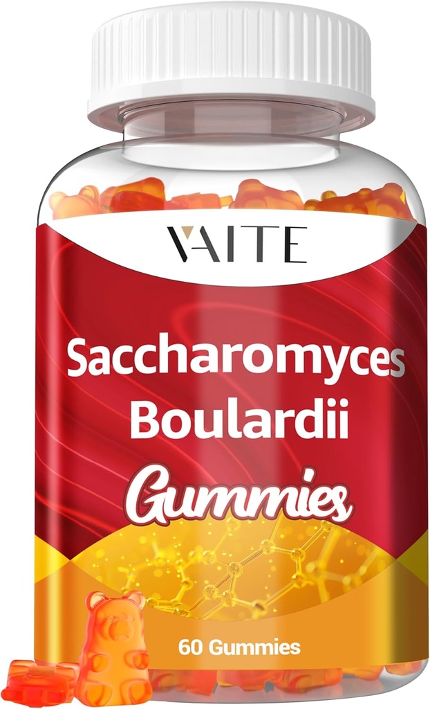 Saccharomyces Boulardii Probiotics 500mg - Gut Health Supplements & Candida Support, Probiotics for Women & Men, Digestive & Immune サポート, サプリメント, 非GMO, グルテンフリー, 60 ビーガンガミー