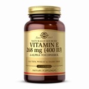 ソルガービタミンE 268mg(400 IU) - 100 Softgels - 天然由来のビタミンE dアルファトコフェロール - グルテンフリー、酪農場無料 - 100サービング