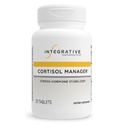 Integrative Therapeutics Cortisol Manager - 健康なストレス応答のための副腎の健康サポートサプリメント* - ビーガン、乳製品フリー&グルテンフリー - 30錠(15分)