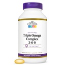 第21世紀トリプルオメガコンプレックス3 6 9 Enteric上塗を施してあるSoftgels、180の計算のびん(22875)
