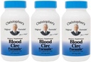Christopher's Original Formulas Blood Circ Formula Capsules, Herbal Supplement for Cardiovascular & Circulatory Wellness, 100 Capsules - Pack of 3