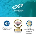 XYMOGENシェーカーボトル20オンスプロテインとプレワークアウトミキサーボトルBPAフリープラスチックシェーカー、スムースシェークリークプロフジムボトル、プロテインパウダー