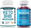 純粋に最適 Keto BHB + マグネシウムのガミー