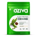 OZiva有機植物タンパク質パウダー | 500 Gm | (30g ビーガンタンパク質 - エンドウ豆タンパク質 a, 玄米タンパク質 & キノア, 大豆フリー) 毎日のフィットネス, ブースト免疫, 不燃 (1.1 lb)