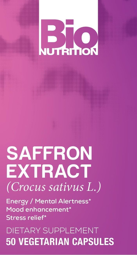 バイオ栄養標準化サフランベジキャップ、50カウント