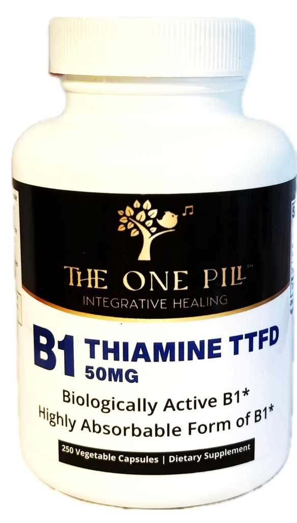 ビタミンB1のチアミンTTFD、チアミンTetrahydrofuryl Disulfide、50mg-250Capsules、Vegan、Non GMOの人工的な注入口かステア酸塩の添加物無し。