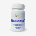 純メラトニン60mg | 60枚の高用量で手軽に飲みやすいカプセル | ナチュラルスリープエイド | ノンハビットフォーミング | ホリスティックウェルネス