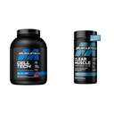 MuscleTech セル テック クレアチンパウダー&クリアマッスル HMB サプリメント, 筋肉ビルダー & 男性のための回復ドリンク, 6 lbs パウダー & 42 Softgels