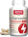 Jarrow Formulas® L-カルノシンジペプチド抗酸化剤1000mg、栄養補助食品、ミトコンドリア健康、90ベジギーカプセル、最大45日の供給のための抗酸化剤サポート