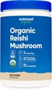 Nutricostオーガニックリシマッシュルームパウダー0.5LB(8oz) - USDA認定100%オーガニック、ベジタリアン、非GMO、グルテンフリー