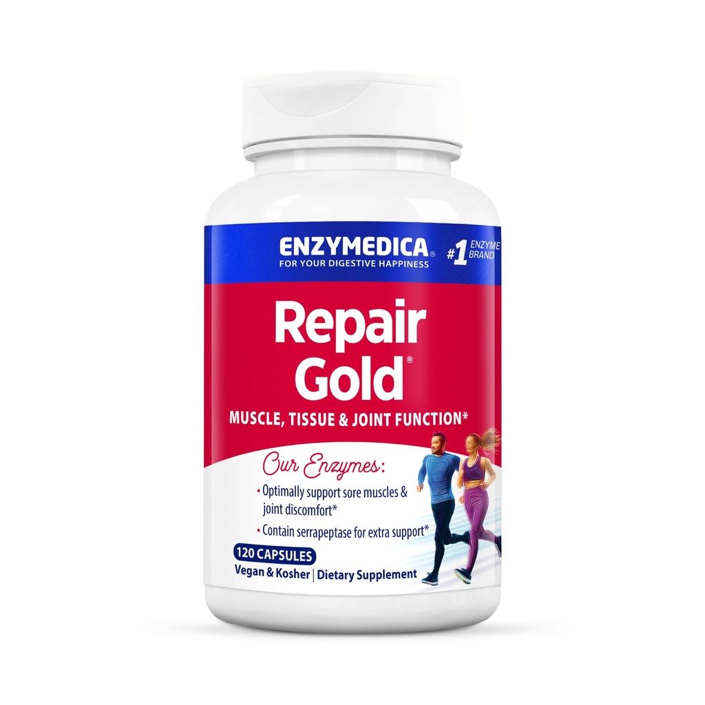 Enzymedica、修理金、Proteolytic酵素、Serrapeptaseの共同サポート補足、120の計算