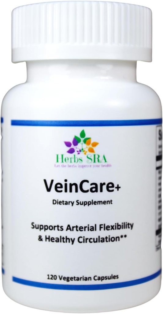 VeinCare の草の補足-健康な静脈のための自然なサポート-ルチン、馬のチェストナット、ブドウの種、ビルベリー、Nattokinase -最適静脈機能を促進して下さい