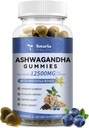Totariaの砂糖の自由なAshwagandhaはリラックス、エネルギー、Cortisolのガミーのための女性の及びウェンのためのGummies w/Vitamin D3、マグネシウムのGlycinate、Rhodiola、超強さのAshwaの根の補足を満たしました