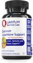 QNL Glutathione Support - Glutathione Capsules for Adults - Organic Antioxidant, Liver & Immune Support Supplement - Supports Eye Health - 60 Plant-Source Capsules
