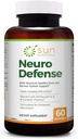 Omega-3脂肪酸EPA&DHA、B-コンプレックスビタミン、ビタミンC&D3、ホスファティジルコリン、60 VCaps、非GMO、グルテンフリーのNeuro防衛