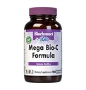 Bluebonnet栄養メガバイオCフォーミュラ野菜カプセル, 高効力バッファビタミンC, 免疫の健康のため, 大豆フリー, グルテンフリー, 非GMO, コーシャ, 乳製品フリー, 完全菜食主義者の, 180 カウント