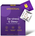 De-Stress & Sleep Supplement - 大人のための10-in-1ナチュラルスリープエイド、マグネシウム、メラトニン、アシュワガンダ、Lテアニン、バレリアンルート、男性と女性のための睡眠ピル、30パック