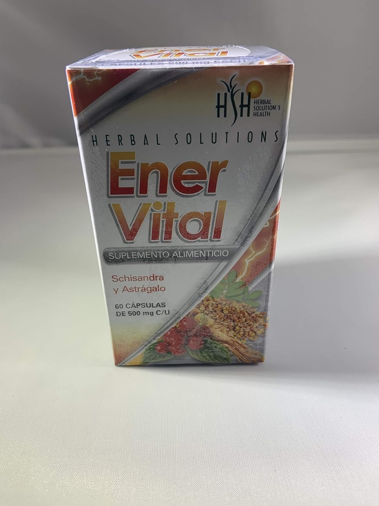 エナーバイタルカプセル(60キャップ、500mg各)(w/Schisandra&Astragalus)