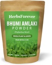 Herbsforever Bhumiamalakiの粉230g Phyllanthus Niruri、非GMOのレバーの健康および有効な自然なDetoxのための植物ベースの方式