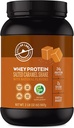 ステララボ BCAAの&Whey IsolateによるWhey Protein Powder | 認定低FODMAP、非GMO、グルテンフリー、大豆フリー、低炭水化物、ケト、ステビア付き | 天然リーンポストワークアウトシェイク | ソルトキャラメル