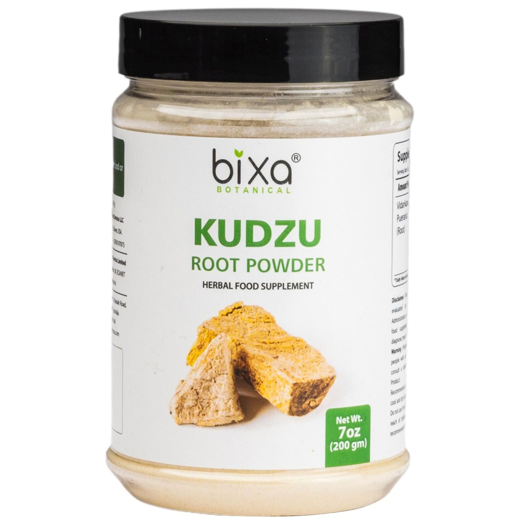 bixa BOTANICAL インド Kudzu Root パウダー (Pueraria tuberosa/Vidarikand) Ayurvedic ナチュラルハーブサプリメント - 7 Oz (200g)