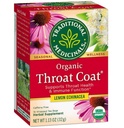 従来の薬用薬剤の有機性喉のコートのレモンEchinaceaの草の茶、サポート喉の健康(2のパック)