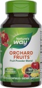 Nature's Way Orchardのフルーツ、フルーツの粉のブレンドは、2カプセルのサービングごとの12の別のフルーツ、900mg、60のカプセル(包装の5月Vary)を含んでいます