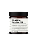 Erbologyの有機コルディプスのきのこの粉50のサービング- 48%ベータ グルカン-エネルギーおよび性能-CordycepsのSinensis-の小さいバッチ-ヨーロッパで持続的に育つ-ビーガン-非GMO -加えられた注入口無し