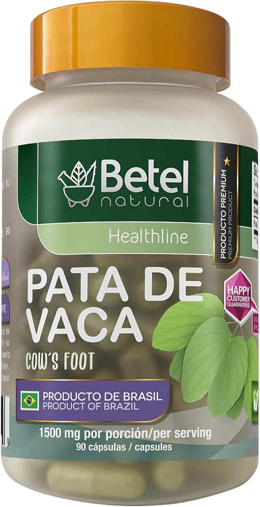 Betel Natural Pata de Vaca(Cows Foot Herb) ブラジルの自然スーパーフード - 1500 mg / サービング